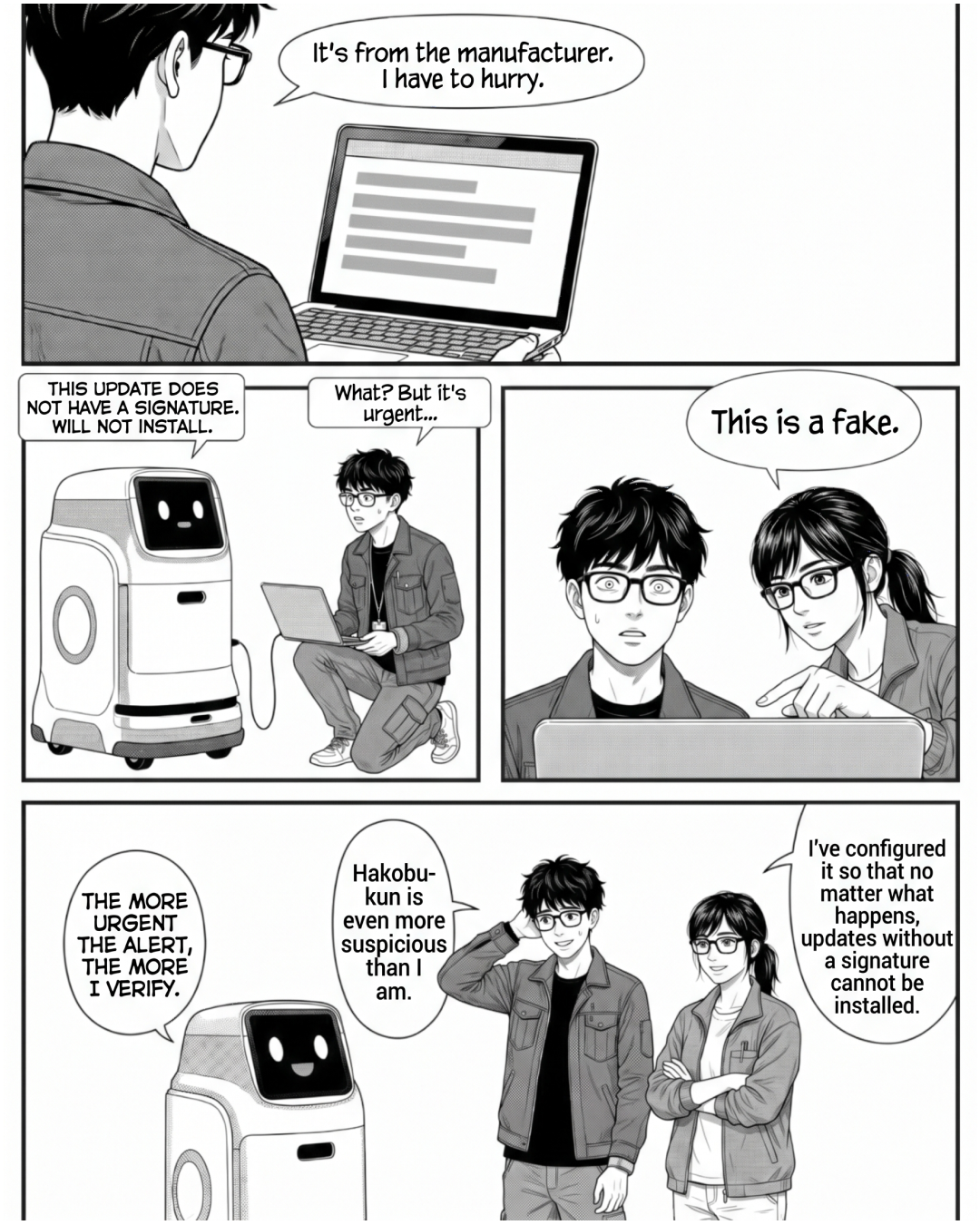 Keeping Panic from Becoming the Way In（MANGA EP122EN 本編）