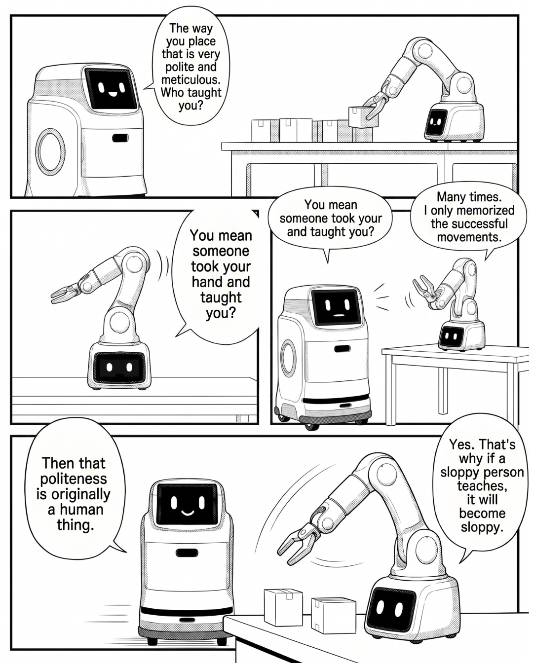 Where a Robot's Gentleness Comes From（MANGA EP70EN 本編）