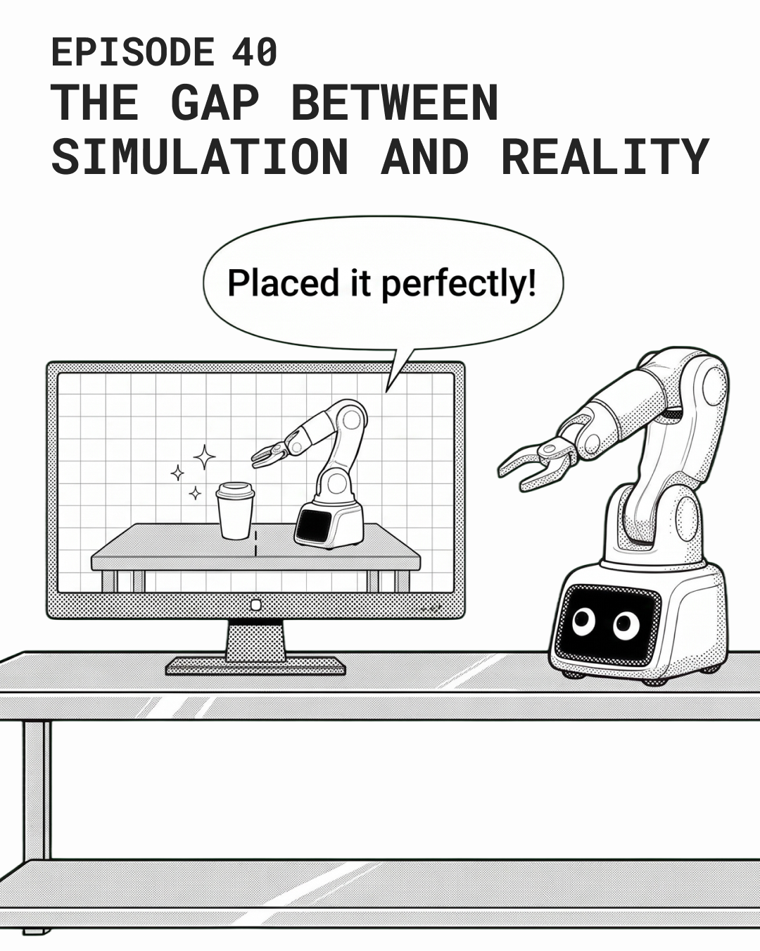 Perfect on Screen, Wobbly in Reality（MANGA EP40EN 表紙）