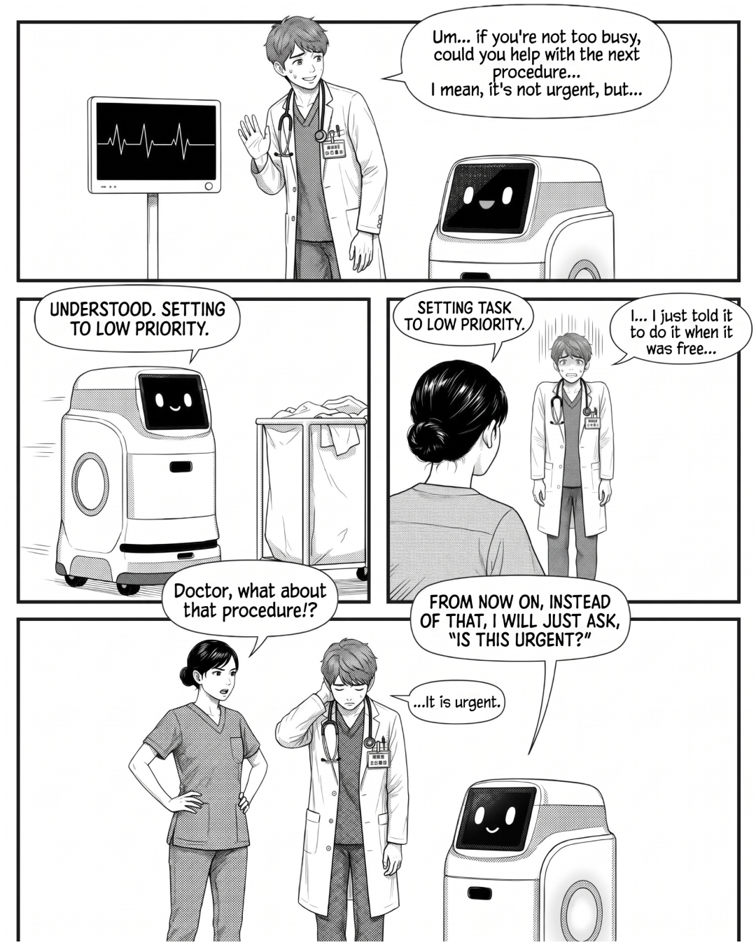 When Politeness Hides Urgency, Ask Instead of Guess（MANGA EP89EN 本編）
