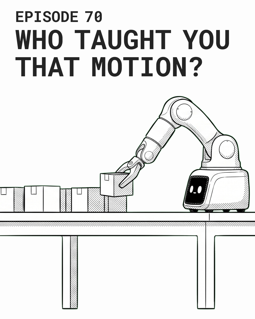 Where a Robot's Gentleness Comes From（MANGA EP70EN 表紙）