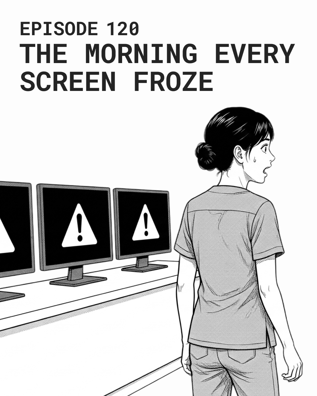 How to Deliver on a Disconnected Day（MANGA EP120EN 表紙）