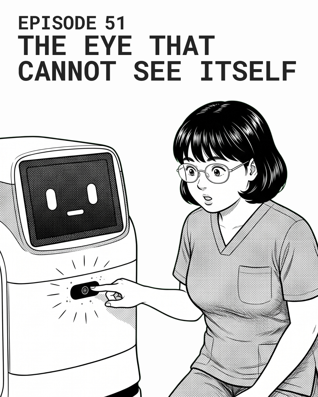 The Blind Spot Inside Self-Diagnosis（MANGA EP51EN 表紙）