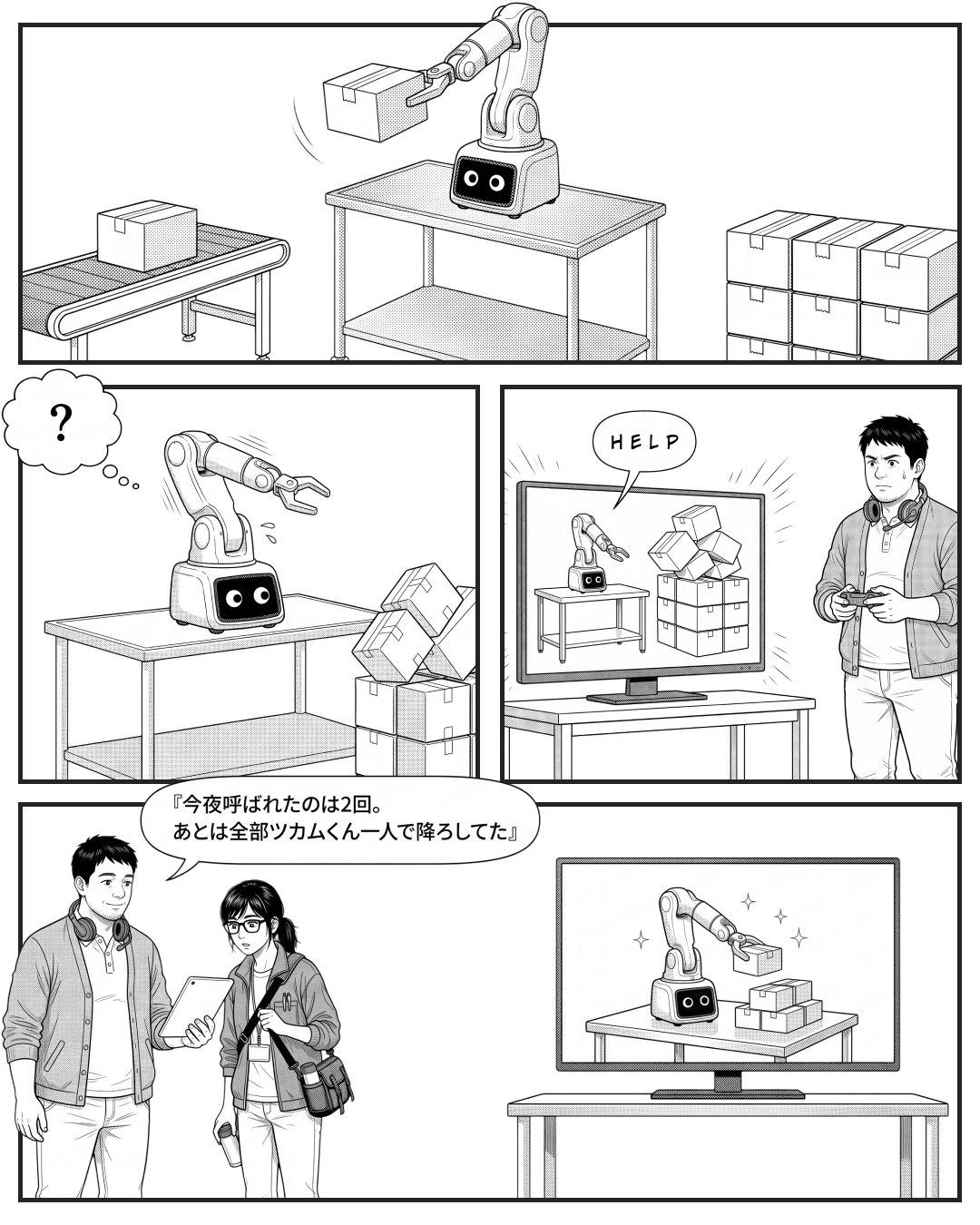 止まる機械が夜を回す（MANGA EP104 本編）