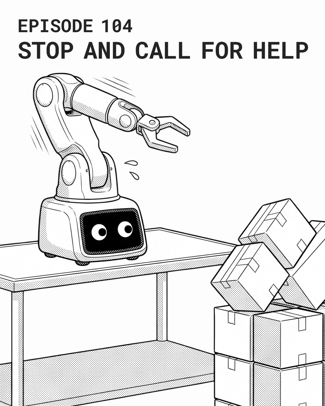 The Machine That Stops Keeps the Night Running（MANGA EP104EN 表紙）