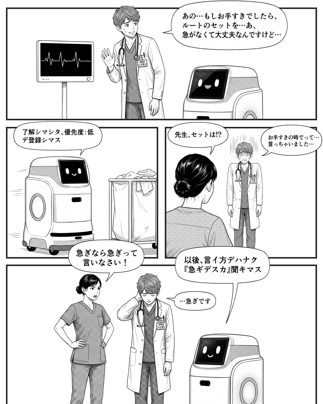 遠慮は緊急度を隠す（MANGA EP89 本編）