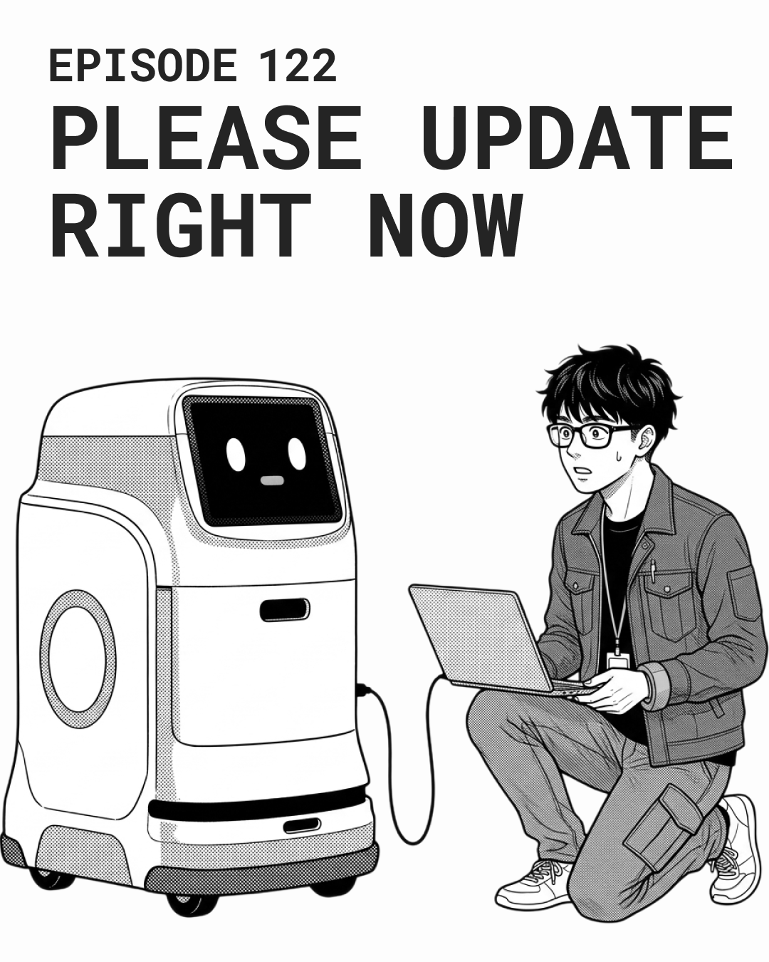 Keeping Panic from Becoming the Way In（MANGA EP122EN 表紙）