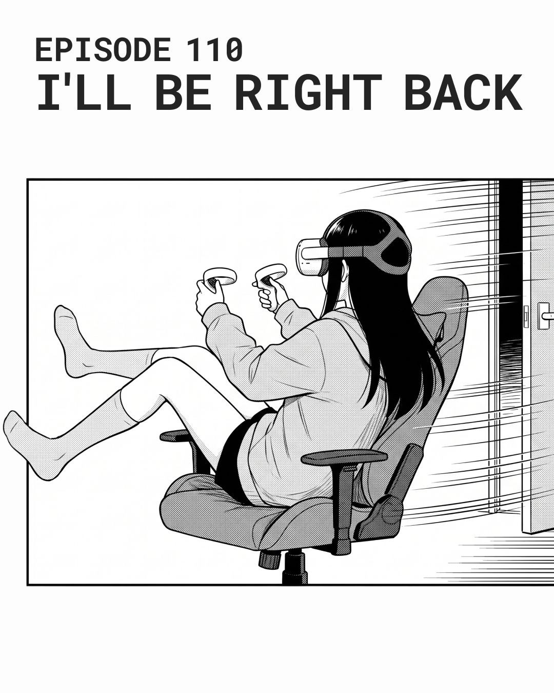 Designing Robots That Don't Hide Absence（MANGA EP110EN 表紙）